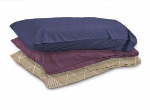 Set van drie kussens met kussenslopen