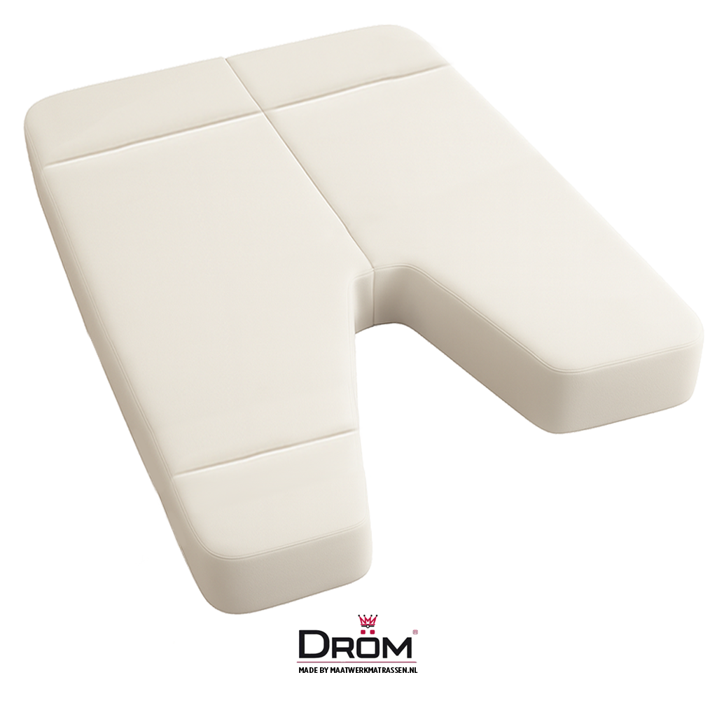 Eriba touring 642 5 delig matras creme goeie